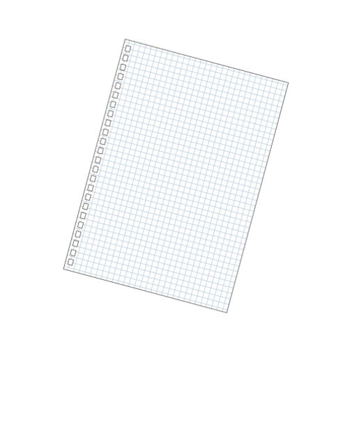 リヒトラブ（LIHIT　LAB.）　ツイストノート専用リーフ　A5　N－1650SW　薄色方眼罫