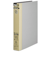 マルマン（maruman）　B5ファイルノート　ファイル26・ダブロック　グレー