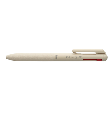 ぺんてる（Pentel）　カルム（Calme）　3色ボールペン　0.7mm　BXAC37H　ベージュ