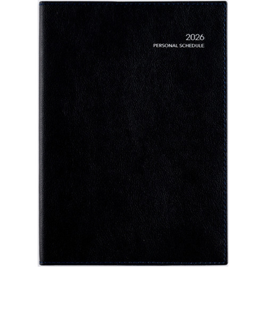 【2026年1月始まり】　高橋書店　ディアクレール1　B6　マンスリーブロック　491　ブラック　日曜始まり