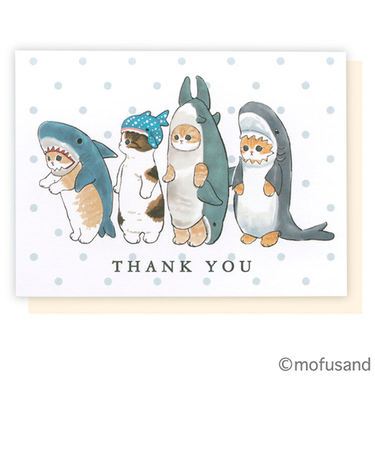 アクティブコーポレーション　モフサンド　ミニカード　MG－36　サンキュー