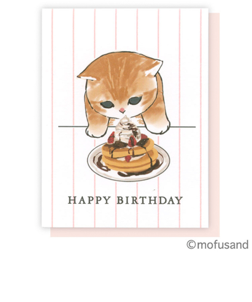 アクティブコーポレーション　モフサンド　ミニカード　MG－33　バースデー