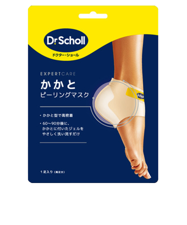 ドクター・ショール　かかとピーリングマスク