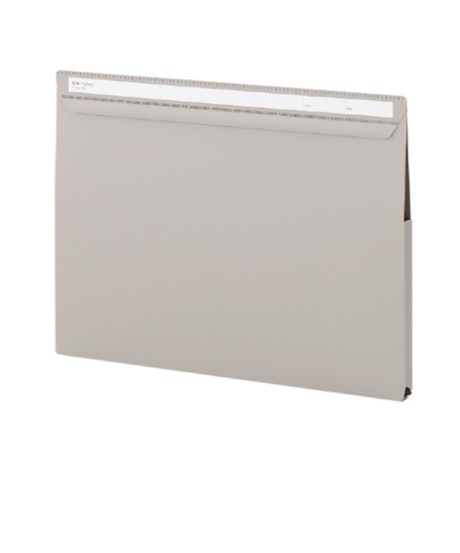 セキセイ　セパル（SEPAL）　フリップファイル　A4ヨコ　SEL－2801　ライトグレー
