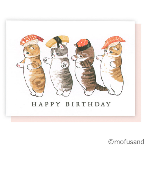 アクティブコーポレーション　モフサンド　ミニカード　MG－34　バースデー