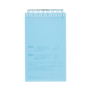 リヒトラブ（LIHIT　LAB.）　オープンリングノート　メモサイズ　N2720－14　ライトブルー