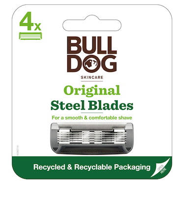 ブルドッグスキンケア（BULLDOG　SKINCARE）　オリジナル　替刃　4コ入り
