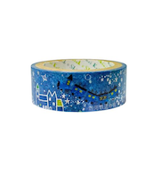 シール堂　宮沢賢治幻燈館　きらぴかマスキングテープ　ks－dt－10156　銀河鉄道の夜3