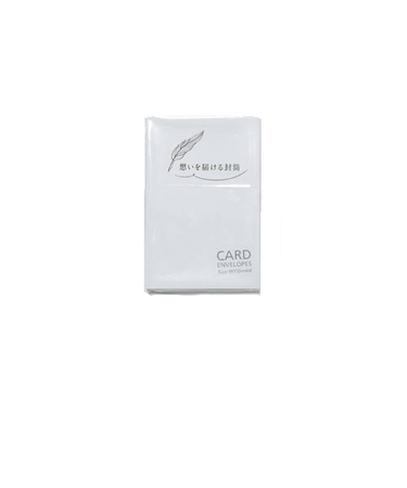平和堂　想いを届ける封筒　カード用封筒　HOE－004　アジサイ　20枚入