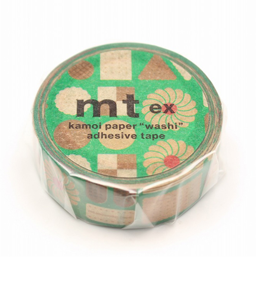 カモ井　mt　ex　MTEX1P217　幾何学クッキー