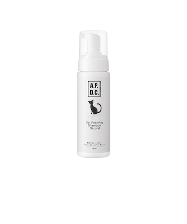 エーピーディーシー（A.P.D.C.）　猫用プロフェッショナル　フォーミングシャンプー　ナチュラル　180mL