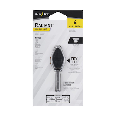 ナイトアイズ（NITE　IZE）　レイディアント　マイクロライト　BB　ホワイト