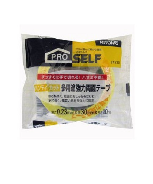 ニトムズ　ハンディカット多用途強力両面TP　30×10