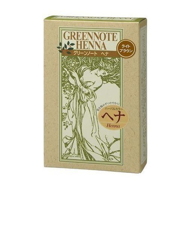 グリーンノート　ヘナ　ライトブラウン