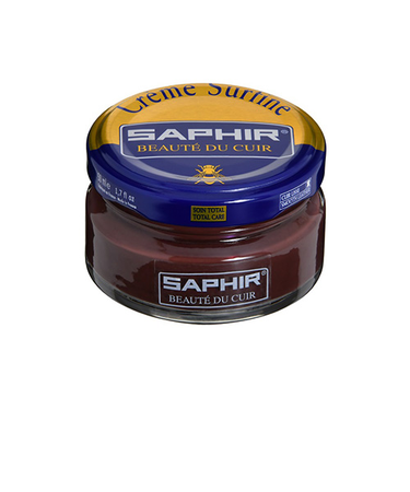 サフィール　ビーズワックス　ファインクリーム　50mL　タバコブラウン