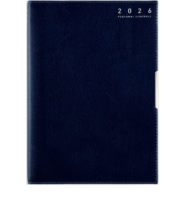 【2026年1月始まり】　高橋書店　T'ディレクションダイアリー　ワイド　A5　ウィークリーバーチカル　395　ネイビー　月曜始まり