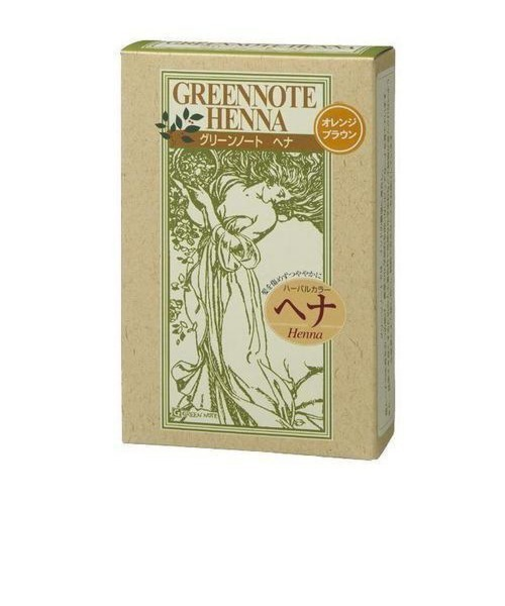 グリーンノート　ヘナ　オレンジブラウン