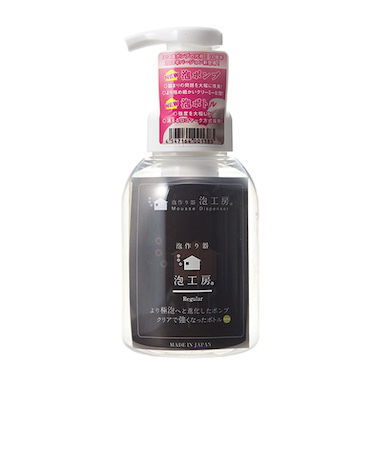 泡工房　泡工房レギュラー　350ml　透明