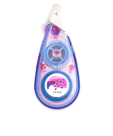 プラス（PLUS）　デコラッシュ　太幅タイプ　10mm幅　51－982　ふんわりコラージュ