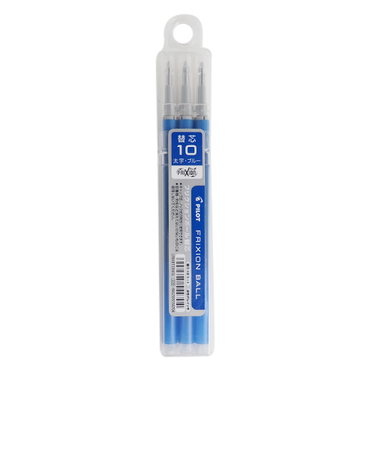 パイロット（PILOT）　フリクションボール用替芯　1.0mm　3本セット　　LFBKRF30M-3L　ブルー