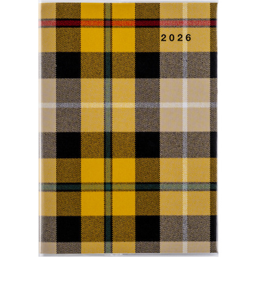 【2026年1月始まり】　高橋書店　クレールインデックス　グラン2　A5　マンスリーブロック　377　チェック　日曜始まり