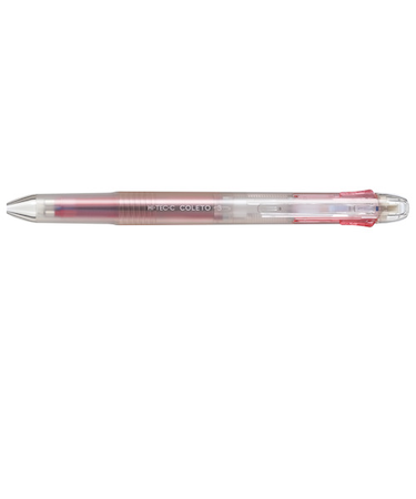 【お買い得】　パイロット（PILOT）　ゲルインキボールペン　ハイテックCコレト　ミネラルカラー　本体3色ボディ　LTHC34M24SBE　シェルベージュ