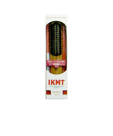 イケモト（IKMT）　天然毛　ブラッシングブラシ　M　ふつう　IKH4224