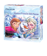 テンヨー　アナ、エルサ＆オラフ　D-108-030　108ピース