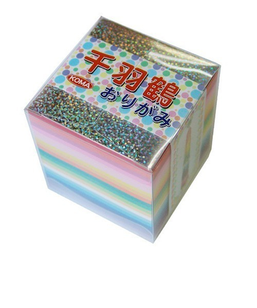 ハネフジ　千羽鶴折紙