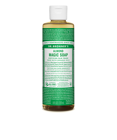 ドクターブロナー（DR.BRONNER’S）　マジックソープ　アーモンド　S　237mL