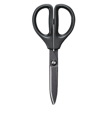 コクヨ（KOKUYO）　ハサミ　サクサ　フッ素・グルーレス刃　HSM-PFA100D　ブラック