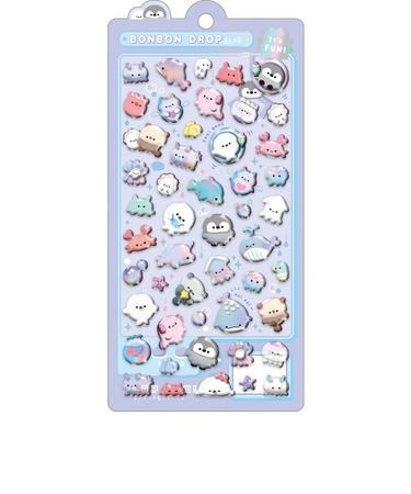 クーリア　ボンボンドロップシール　ぷかぷかボンボン