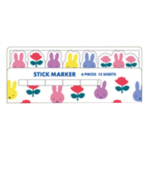 スクエア　ミッフィ＆ローズ　フセン　BS24－50