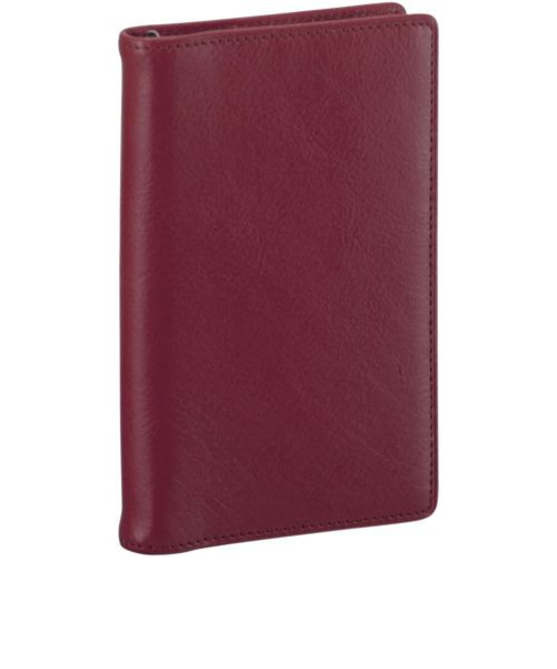 レイメイ藤井　ダ・ヴィンチ（Davinci）　スーパーロイスレザー　ミニ6穴スリム　JDP3009Z　ワイン