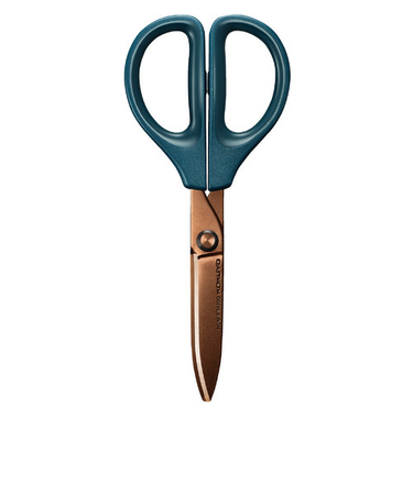 コクヨ（KOKUYO）　ハサミ　サクサ　チタン・グルーレス刃　HSM-PTA100DB　ダークブルー