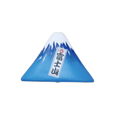 一千乃　張り子マグネット　富士山　塗り青