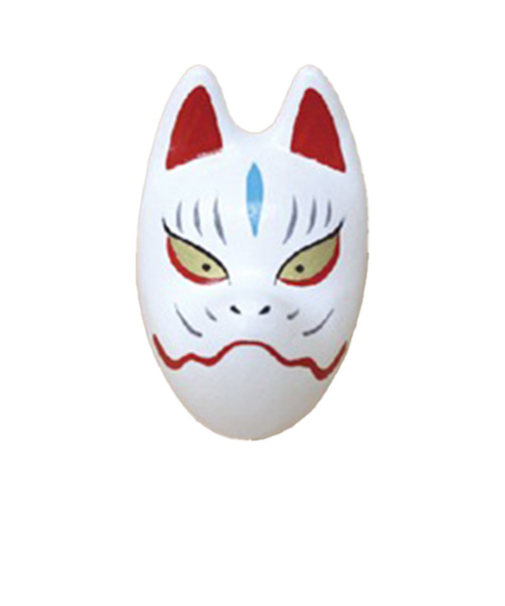 一千乃　張り子マグネット　狐