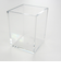 有賀　ペンスタンド　角型　クリア　70×70×90×4mm