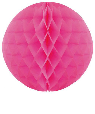 ハニカムボール　10cm　ローズ　2個入