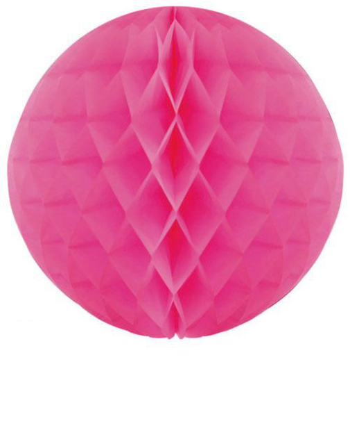 ハニカムボール　10cm　ローズ　2個入