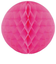 ハニカムボール　10cm　ローズ　2個入