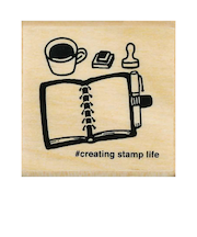 こどものかお　Nアイラブスタンプ　1533－025　手帳とハンコ