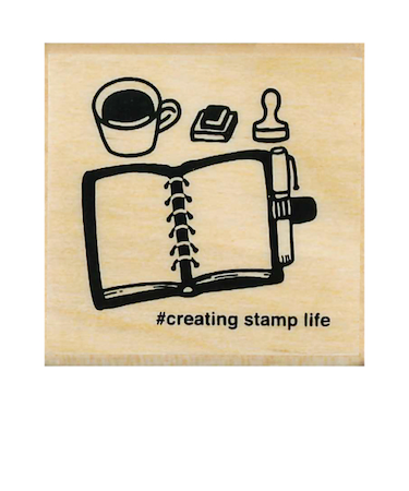 こどものかお　Nアイラブスタンプ　1533－025　手帳とハンコ