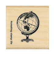 こどものかお Nアイラブスタンプ 1533-028 地球儀