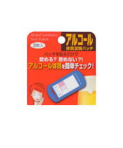 ライフケア　アルコール体質試験パッチ　3枚入