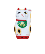 一千乃　張り子マグネット　招き猫　三毛