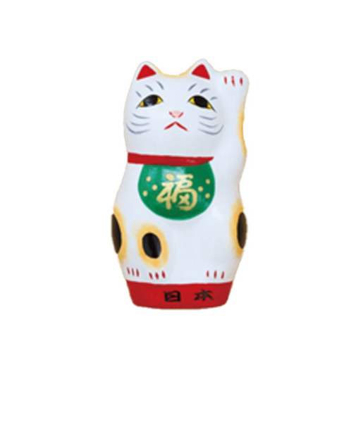 一千乃　張り子マグネット　招き猫　三毛