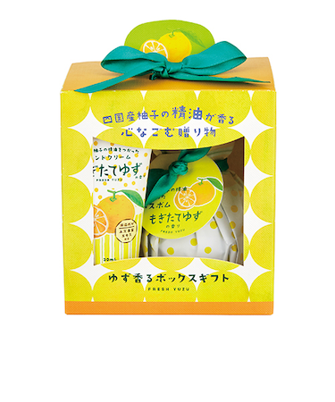 ゆず　ボックスギフト　もぎたてゆず