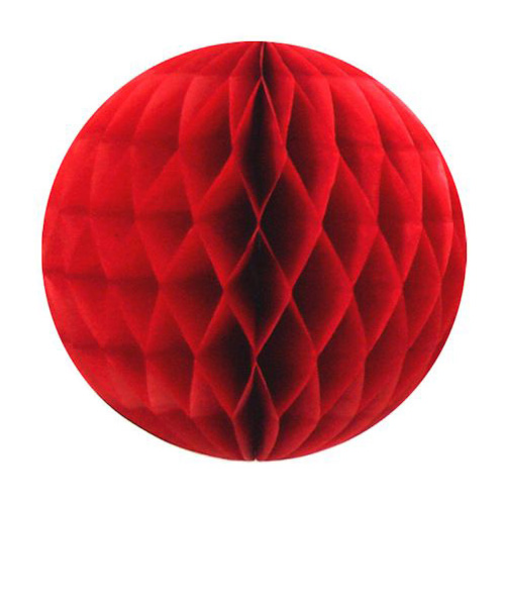 エクセルポイント　ハニカムボール　直径10cm　9010／07　レッド　2個入