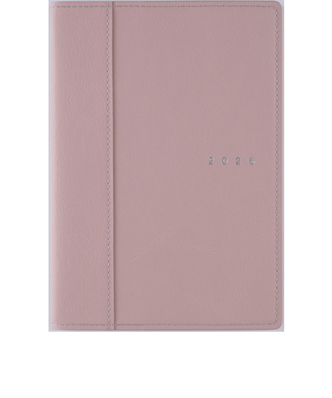 【2026年1月始まり】　高橋書店　シャルム6　B6　ウィークリーリンクアップ　356　ライトローズウッド　月曜始まり